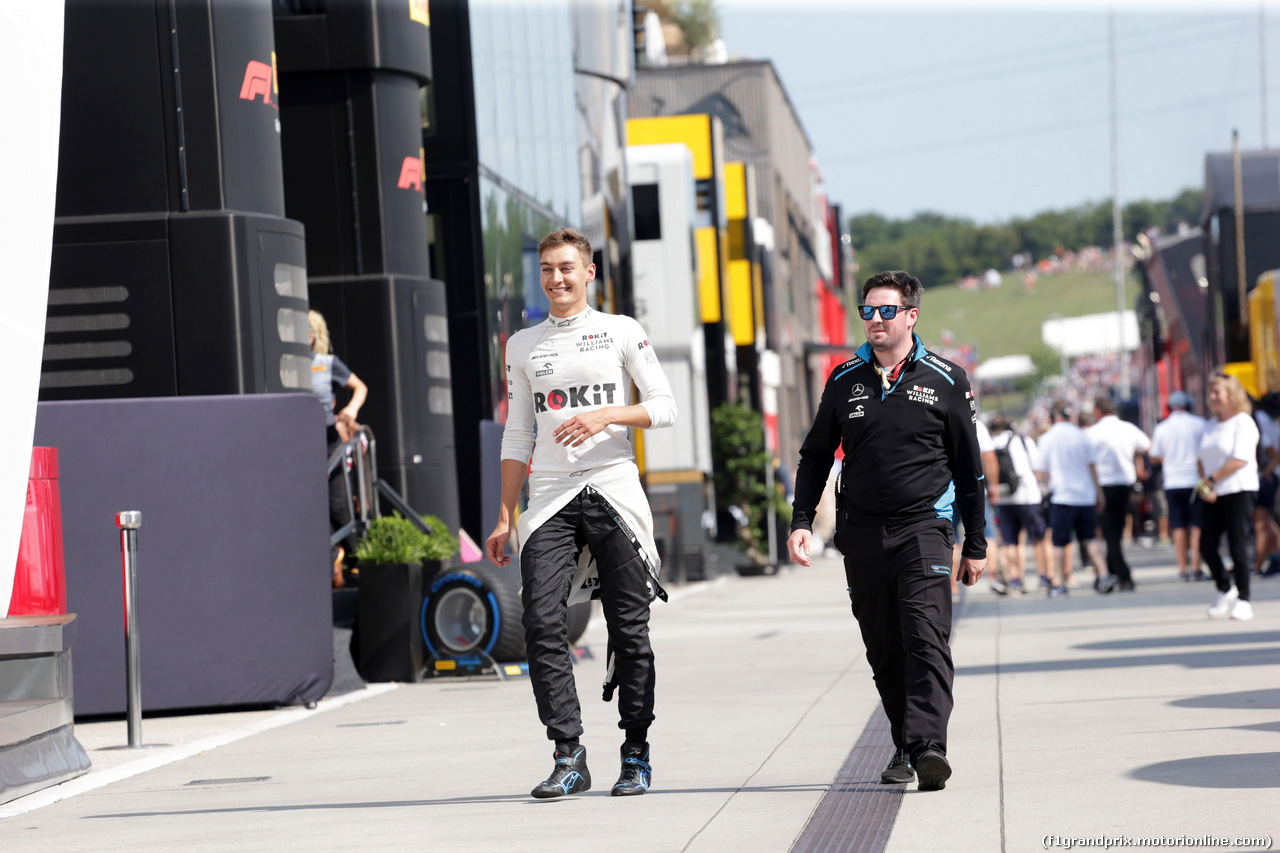GP UNGHERIA, 03.08.2019 - Qualifiche, George Russell (GBR) Williams Racing FW42