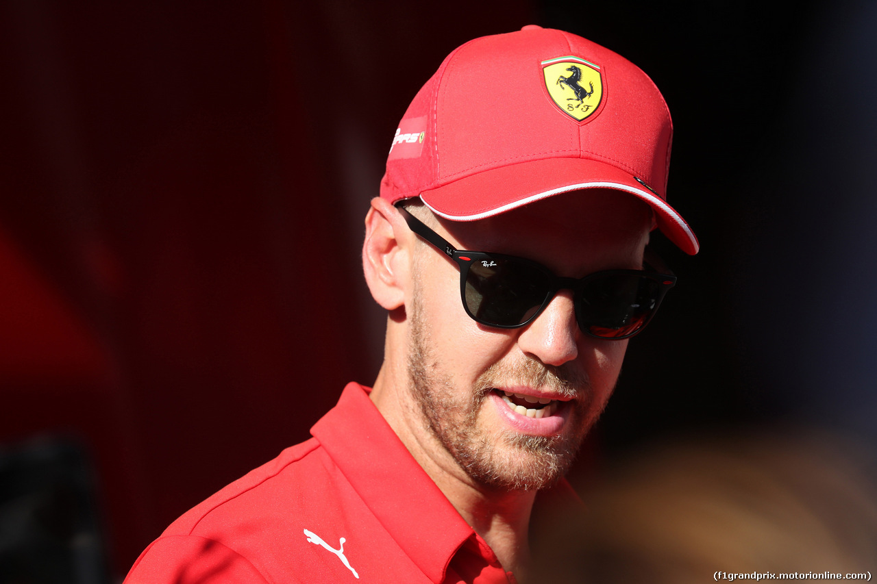 GP UNGHERIA, 01.04.2019 - Sebastian Vettel (GER) Ferrari SF90