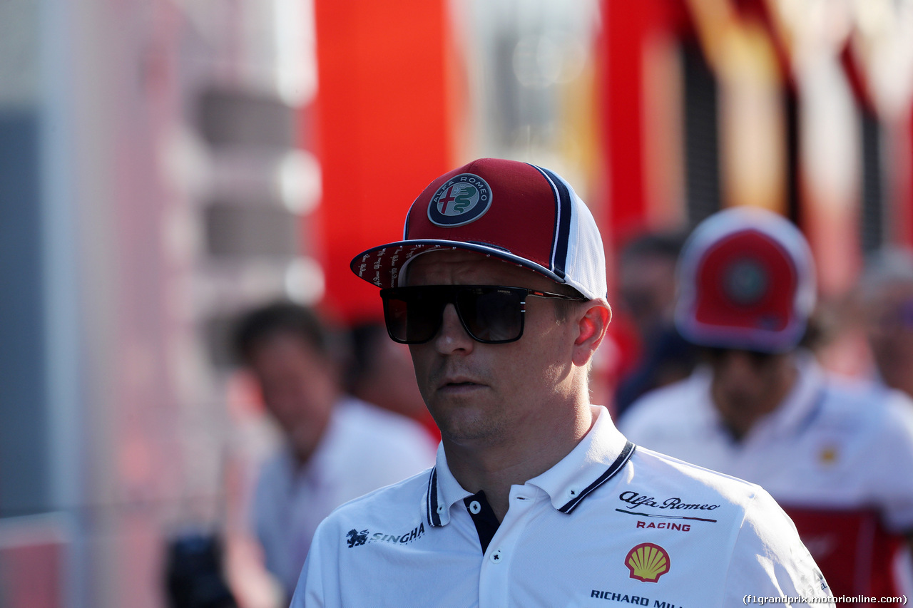 GP UNGHERIA, 01.04.2019 - Kimi Raikkonen (FIN) Alfa Romeo Racing C38