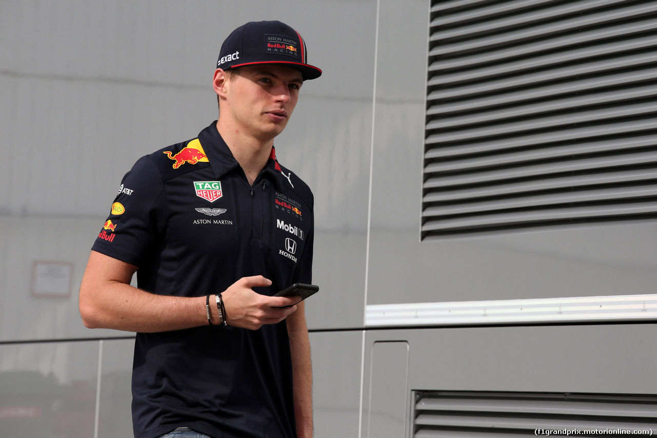 GP UNGHERIA, 21.06.2019 - Max Verstappen (NED) Red Bull Racing RB15