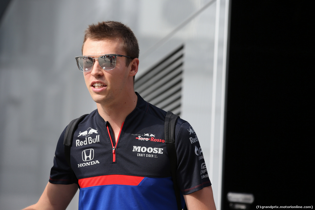 GP UNGHERIA, 02.08.2019 - Daniil Kvyat (RUS) Scuderia Toro Rosso STR14