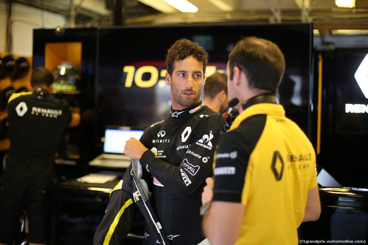 GP UNGHERIA, 02.08.2019 - Prove Libere 1, Daniel Ricciardo (AUS) Renault Sport F1 Team RS19