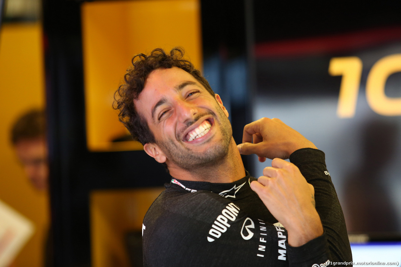 GP UNGHERIA, 02.08.2019 - Prove Libere 1, Daniel Ricciardo (AUS) Renault Sport F1 Team RS19