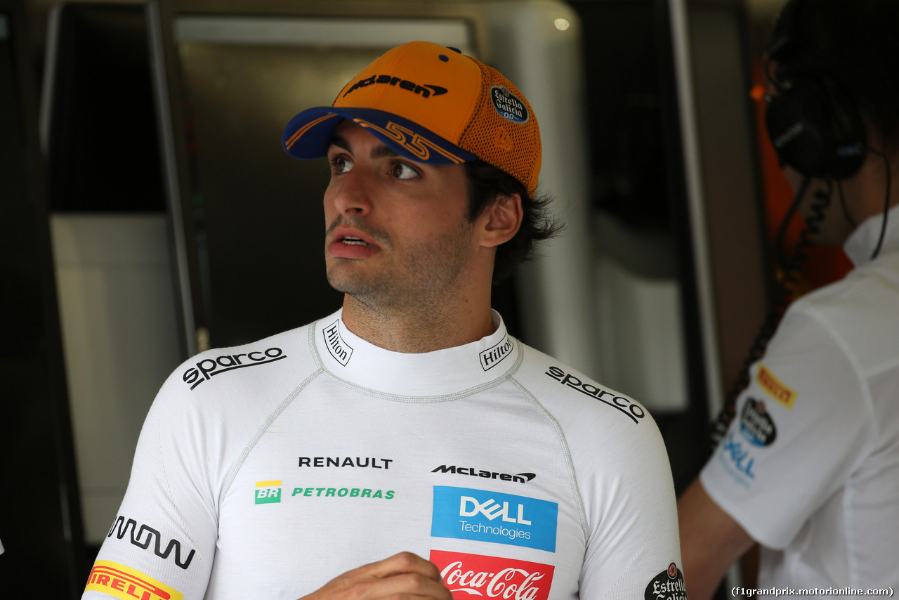 GP UNGHERIA, 02.08.2019 - Prove Libere 1, Carlos Sainz Jr (ESP) Mclaren F1 Team MCL34