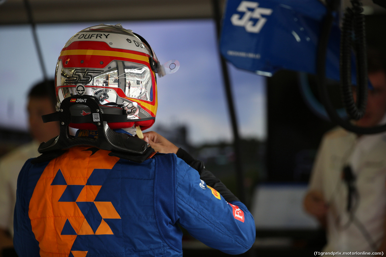 GP UNGHERIA, 02.08.2019 - Prove Libere 1, Carlos Sainz Jr (ESP) Mclaren F1 Team MCL34