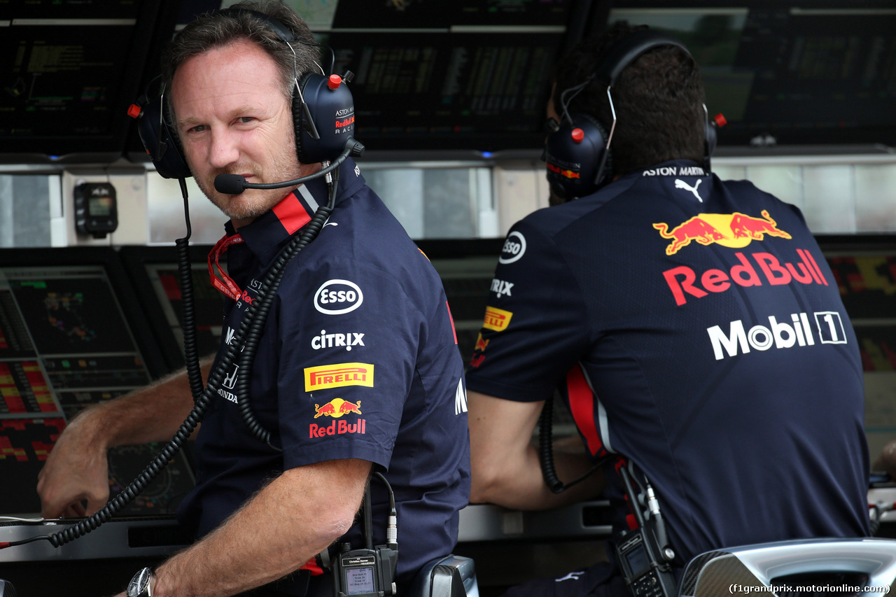 GP UNGHERIA, 02.08.2019 - Prove Libere 1, Christian Horner (GBR), Red Bull Racing Team Principal