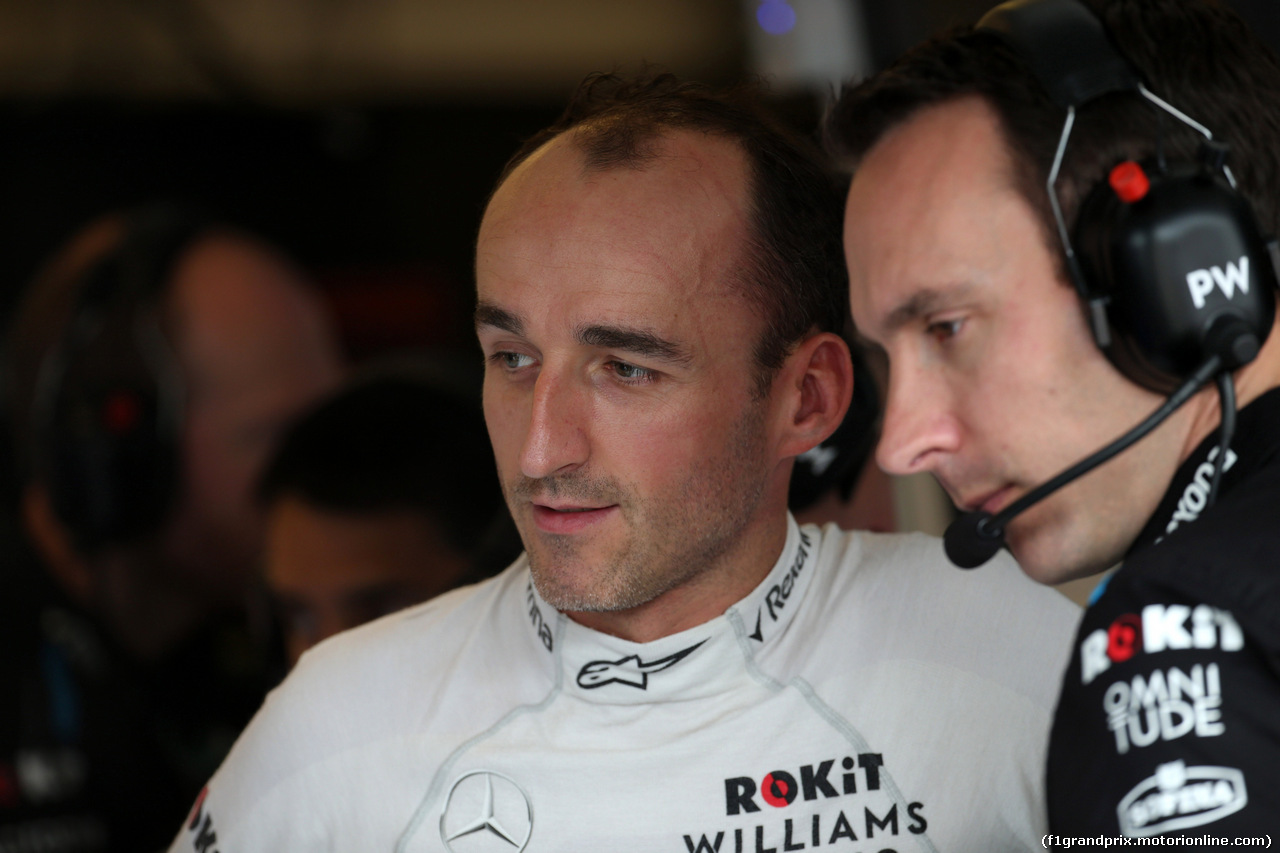 GP UNGHERIA, 02.08.2019 - Prove Libere 1, Robert Kubica (POL) Williams Racing FW42