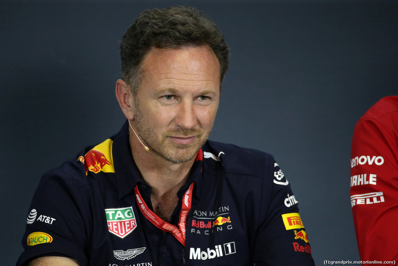 GP UNGHERIA, 02.08.2019 - Conferenza Stampa, Christian Horner (GBR), Red Bull Racing Team Principal