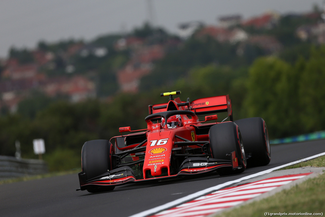 GP UNGHERIA, 02.08.2019 - Prove Libere 1, Sebastian Vettel (GER) Ferrari SF90