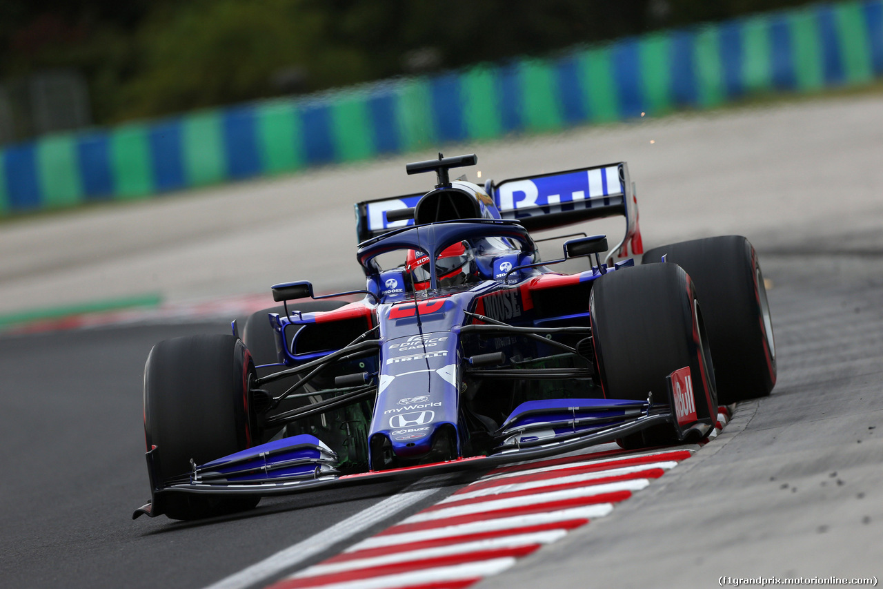 GP UNGHERIA, 02.08.2019 - Prove Libere 1, Daniil Kvyat (RUS) Scuderia Toro Rosso STR14