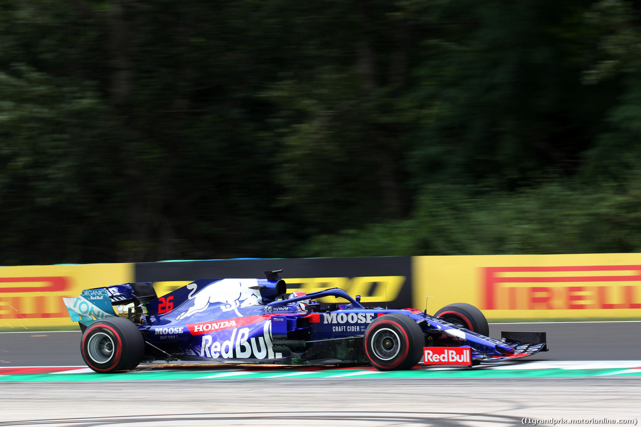 GP UNGHERIA, 02.08.2019 - Prove Libere 1, Daniil Kvyat (RUS) Scuderia Toro Rosso STR14