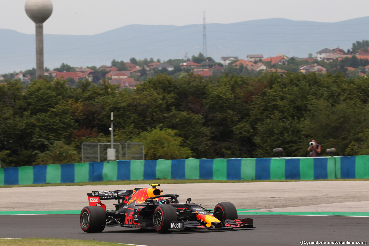 GP UNGHERIA, 02.08.2019 - Prove Libere 1, Pierre Gasly (FRA) Red Bull Racing RB15