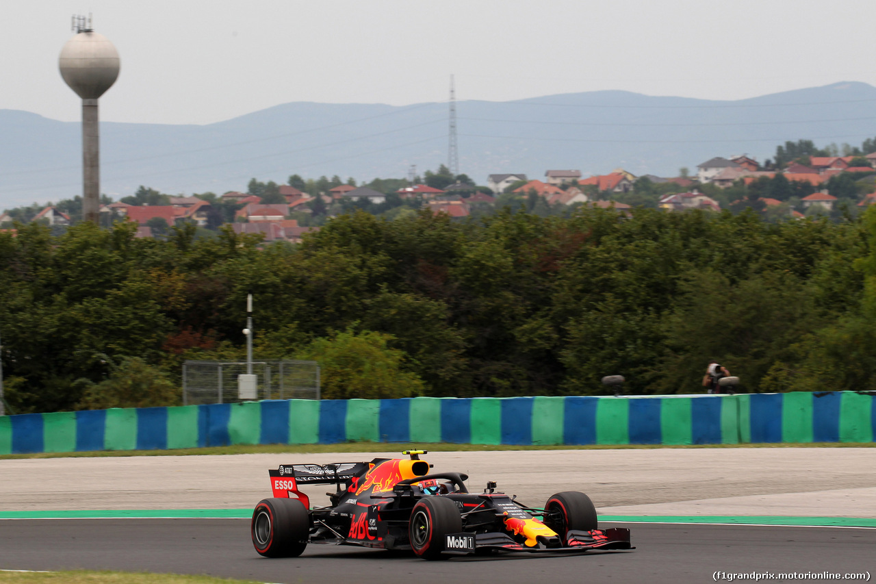 GP UNGHERIA, 02.08.2019 - Prove Libere 1, Pierre Gasly (FRA) Red Bull Racing RB15