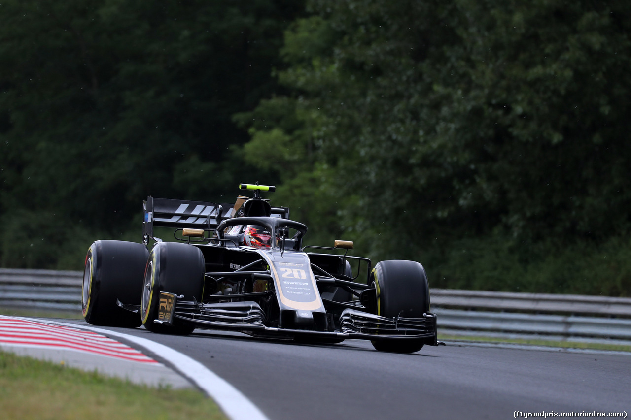 GP UNGHERIA, 02.08.2019 - Prove Libere 1, Kevin Magnussen (DEN) Haas F1 Team VF-19