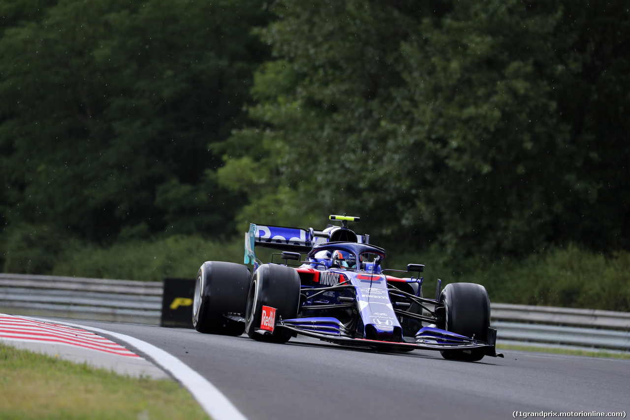 GP UNGHERIA, 02.08.2019 - Prove Libere 1, Alexander Albon (THA) Scuderia Toro Rosso STR14