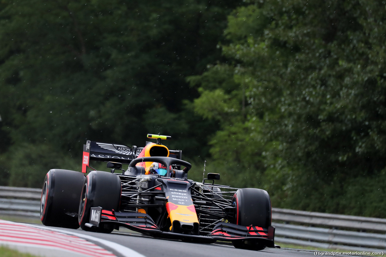 GP UNGHERIA, 02.08.2019 - Prove Libere 1, Pierre Gasly (FRA) Red Bull Racing RB15