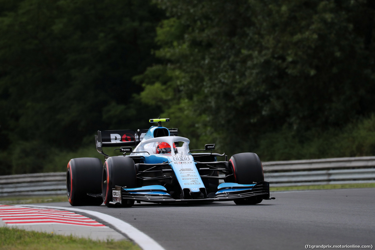 GP UNGHERIA, 02.08.2019 - Prove Libere 1, Robert Kubica (POL) Williams Racing FW42