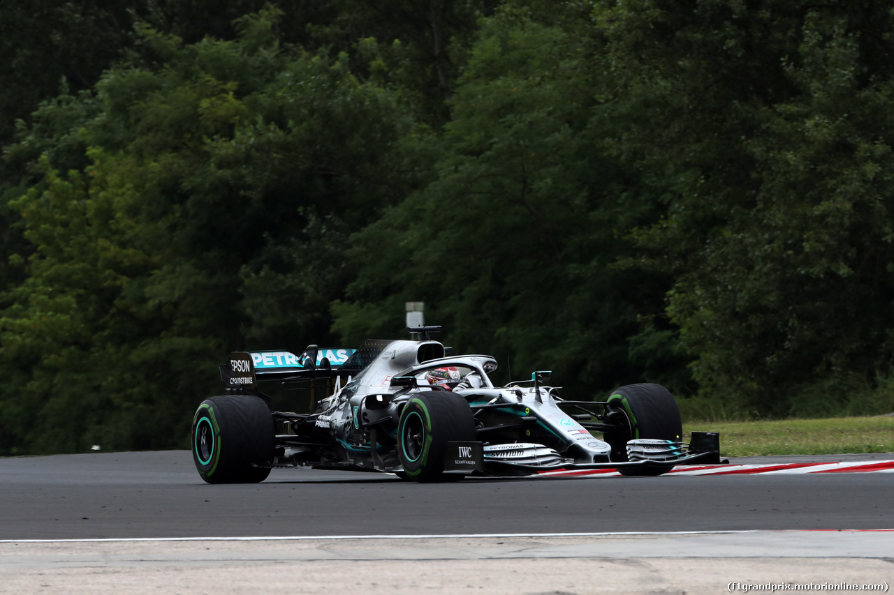 GP UNGHERIA, 02.08.2019 - Prove Libere 1, Lewis Hamilton (GBR) Mercedes AMG F1 W10