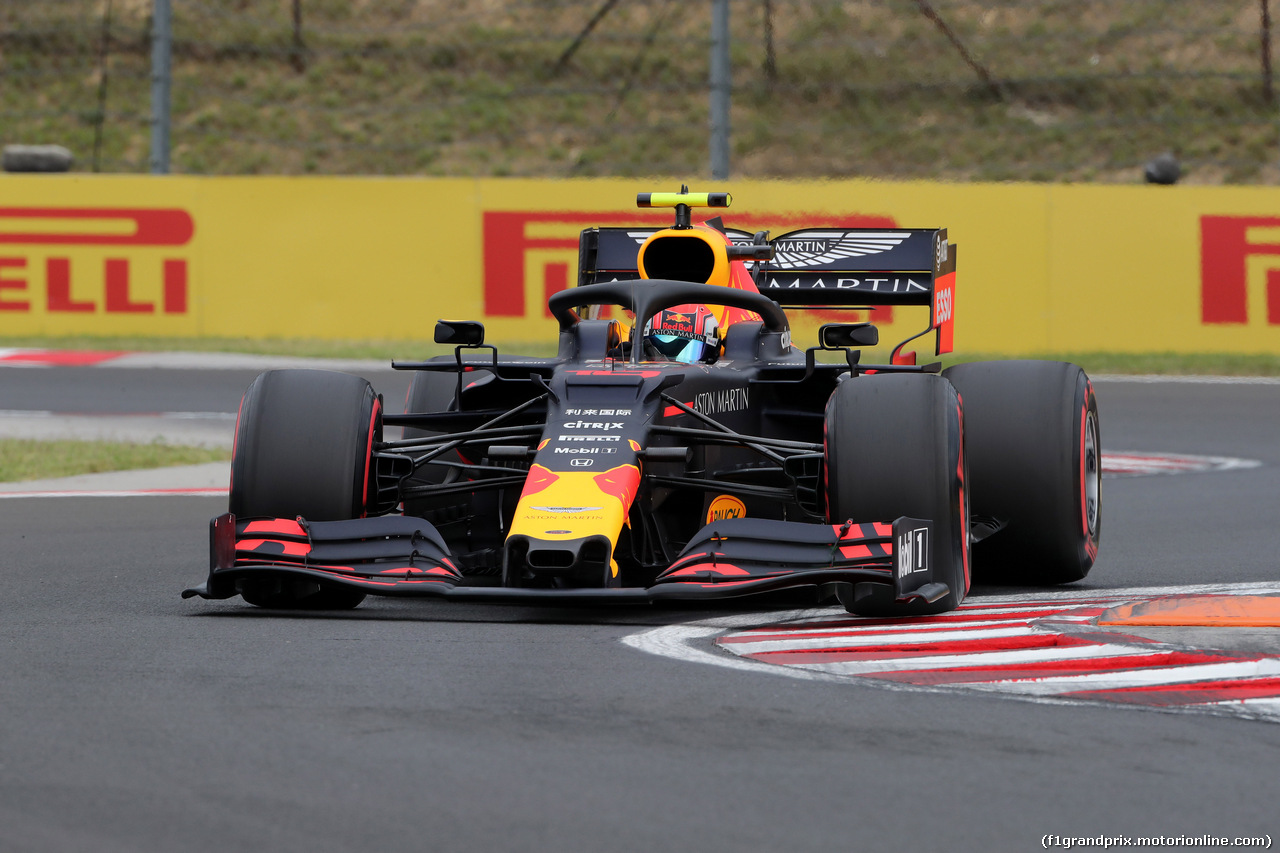 GP UNGHERIA, 02.08.2019 - Prove Libere 1, Pierre Gasly (FRA) Red Bull Racing RB15