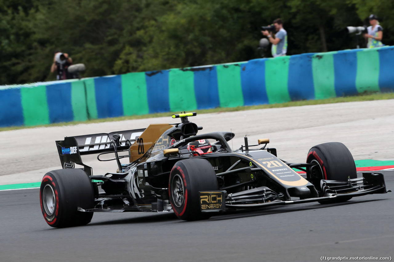 GP UNGHERIA, 02.08.2019 - Prove Libere 1, Kevin Magnussen (DEN) Haas F1 Team VF-19