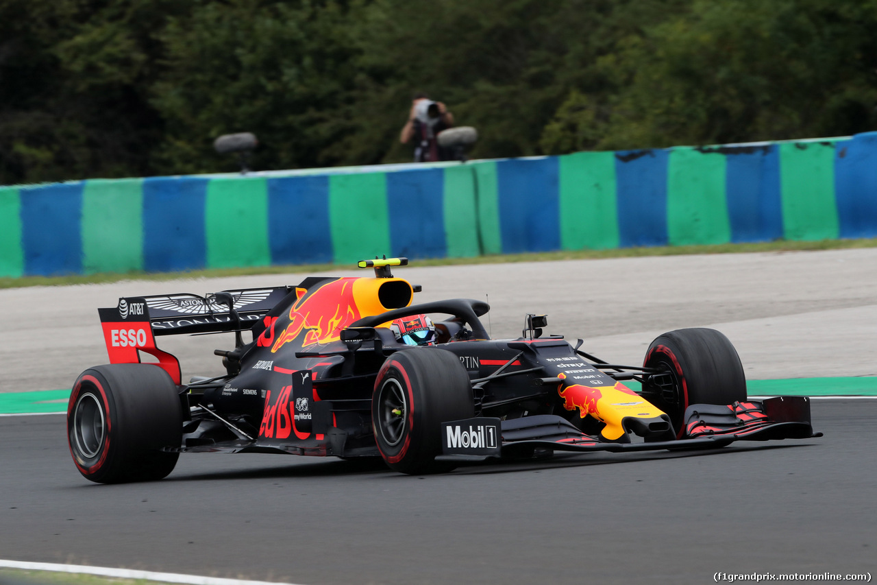 GP UNGHERIA, 02.08.2019 - Prove Libere 1, Pierre Gasly (FRA) Red Bull Racing RB15