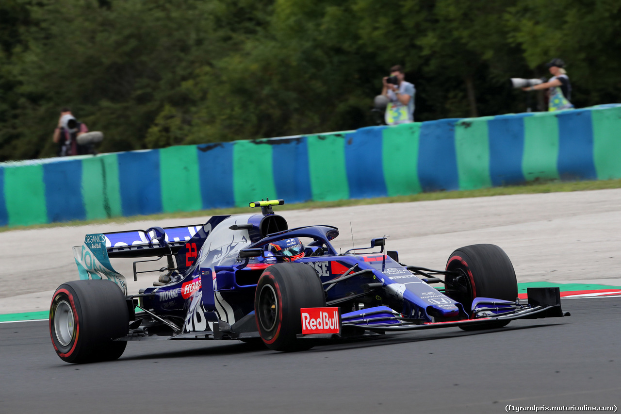 GP UNGHERIA, 02.08.2019 - Prove Libere 1, Alexander Albon (THA) Scuderia Toro Rosso STR14