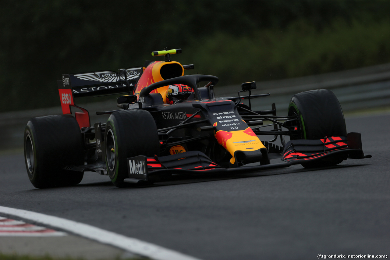 GP UNGHERIA, 02.08.2019 - Prove Libere 2, Pierre Gasly (FRA) Red Bull Racing RB15