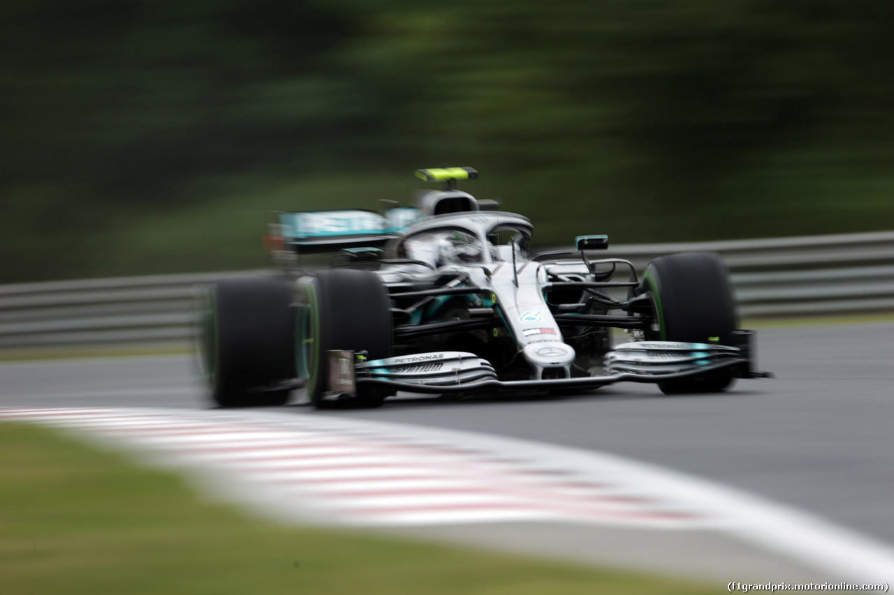 GP UNGHERIA, 02.08.2019 - Prove Libere 2, Valtteri Bottas (FIN) Mercedes AMG F1 W010