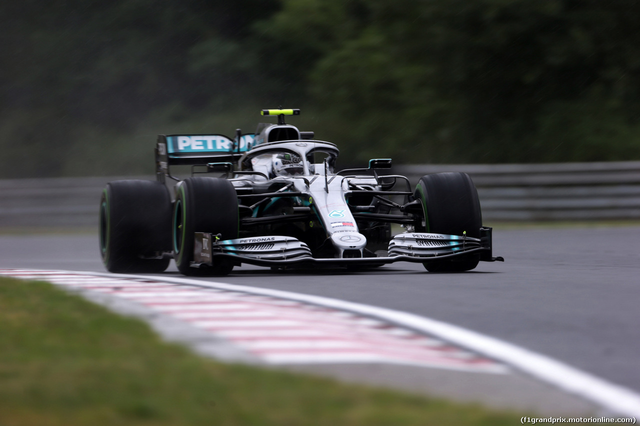 GP UNGHERIA, 02.08.2019 - Prove Libere 2, Valtteri Bottas (FIN) Mercedes AMG F1 W010