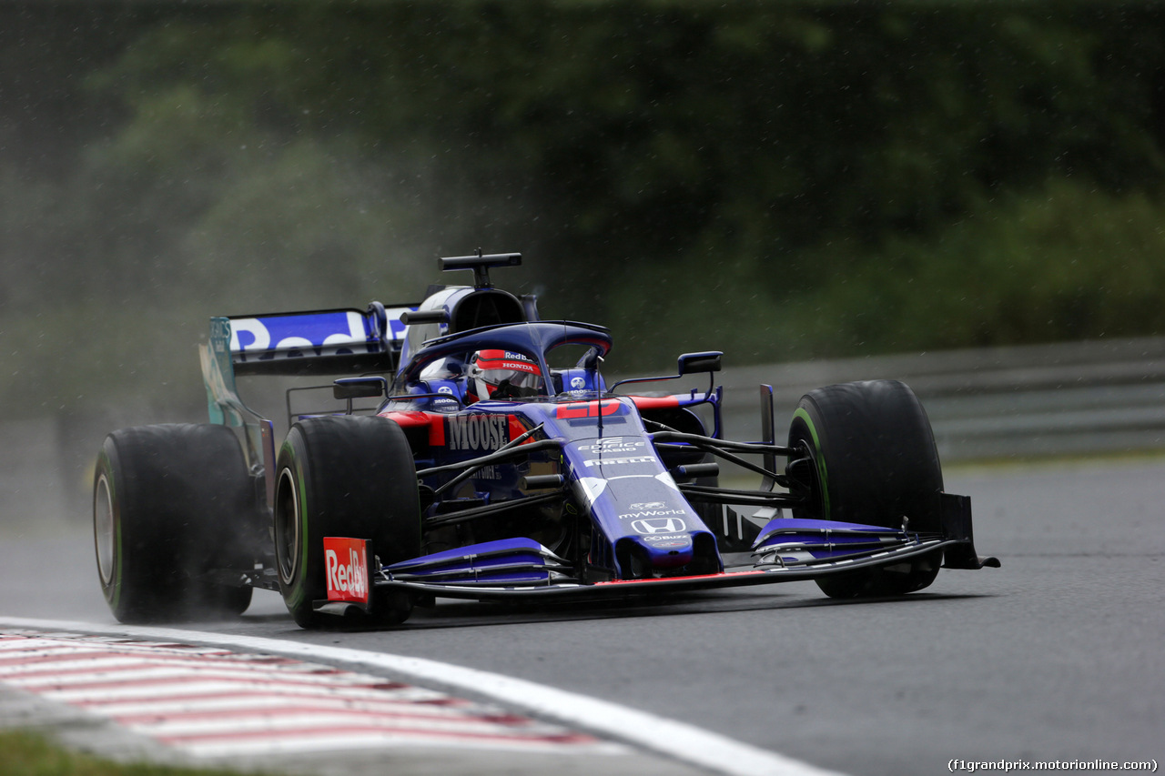 GP UNGHERIA, 02.08.2019 - Prove Libere 2, Daniil Kvyat (RUS) Scuderia Toro Rosso STR14