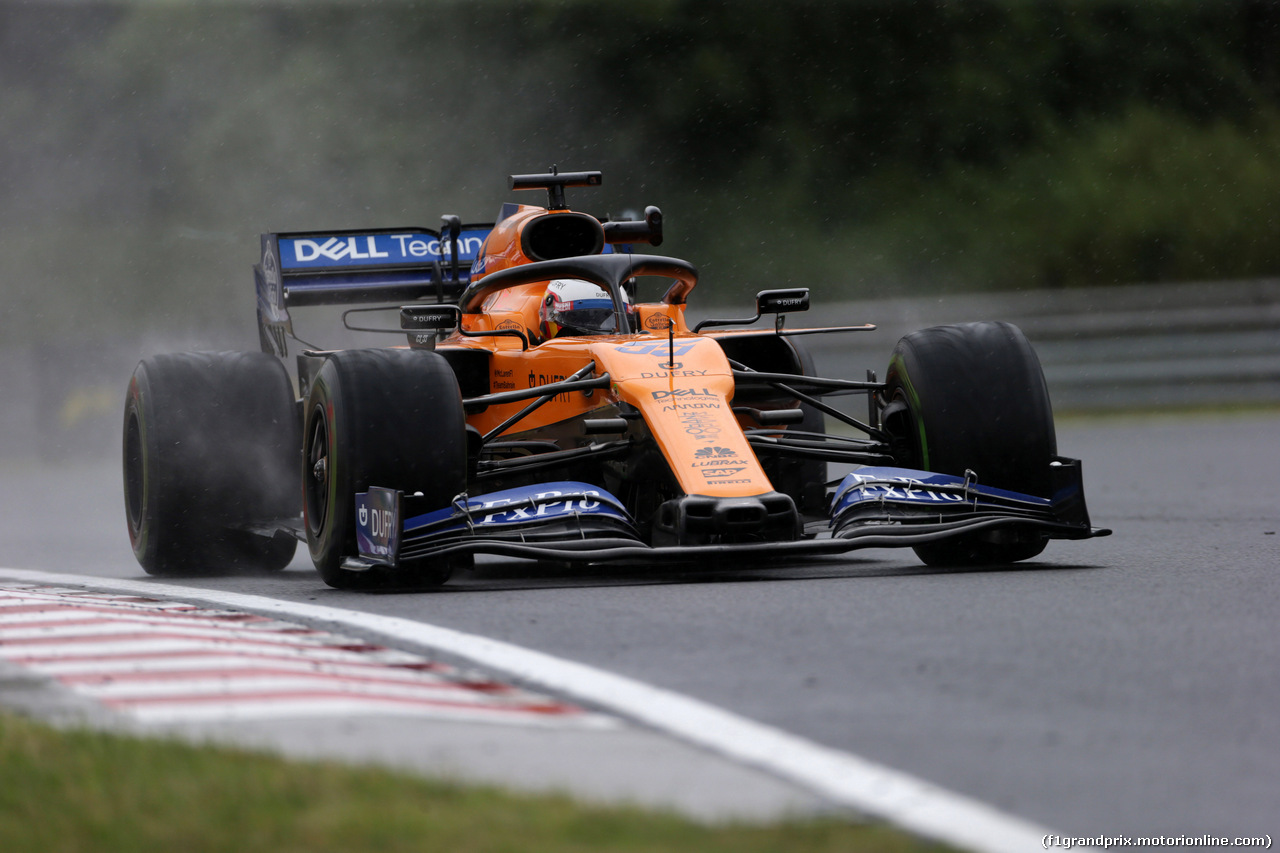 GP UNGHERIA, 02.08.2019 - Prove Libere 2, Carlos Sainz Jr (ESP) Mclaren F1 Team MCL34