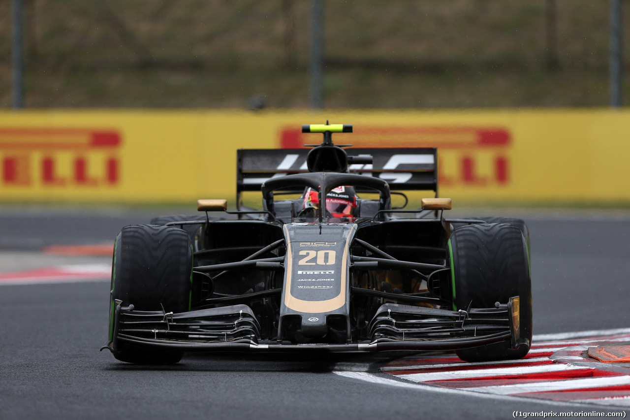 GP UNGHERIA, 02.08.2019 - Prove Libere 2, Kevin Magnussen (DEN) Haas F1 Team VF-19