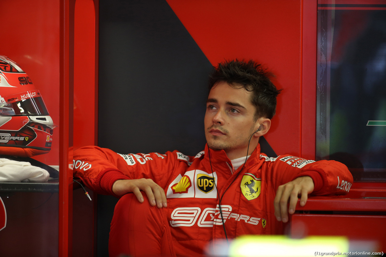 GP UNGHERIA, 02.08.2019 - Prove Libere 2, Charles Leclerc (MON) Ferrari SF90