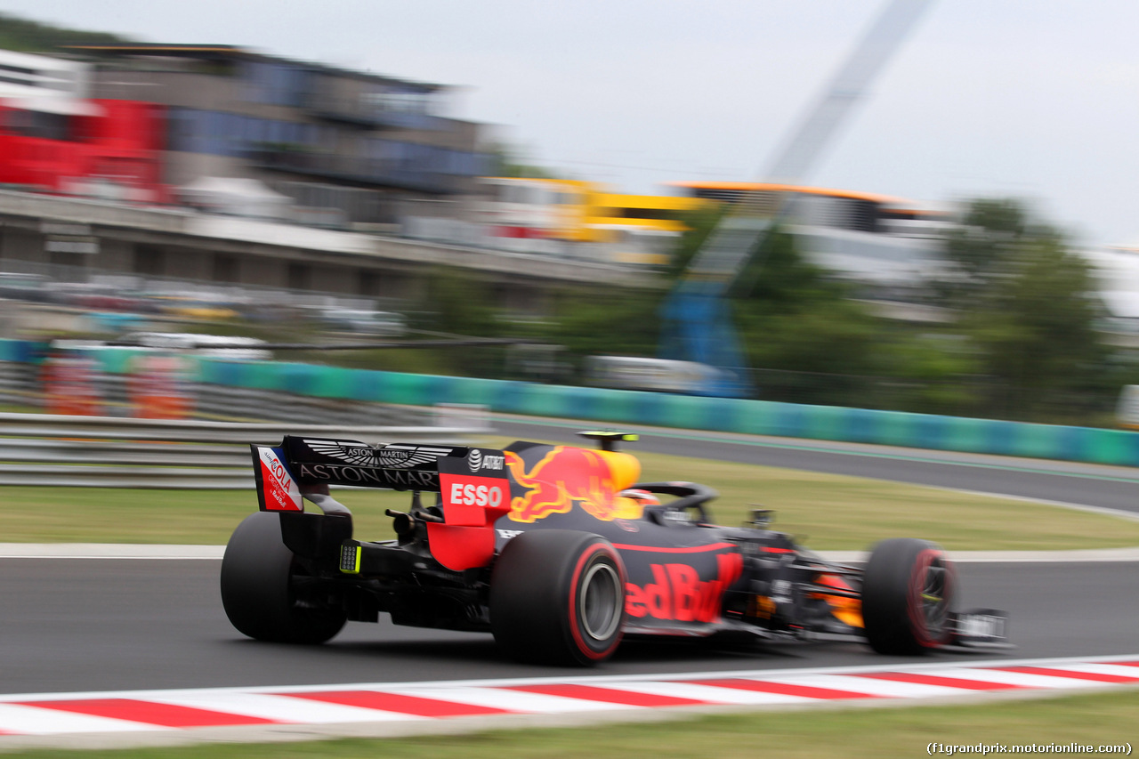 GP UNGHERIA, 02.08.2019 - Prove Libere 2, Pierre Gasly (FRA) Red Bull Racing RB15