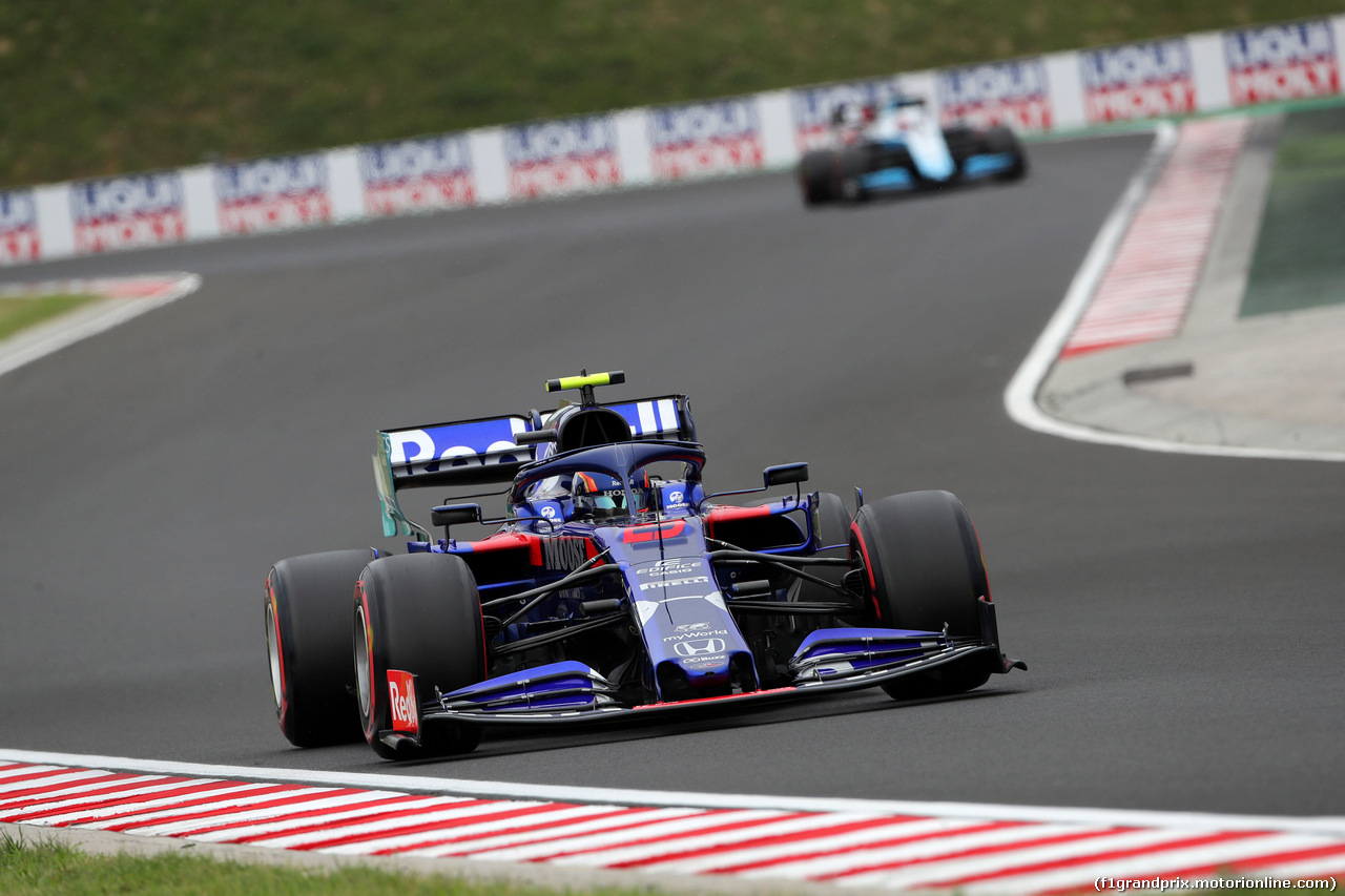 GP UNGHERIA, 02.08.2019 - Prove Libere 2, Alexander Albon (THA) Scuderia Toro Rosso STR14