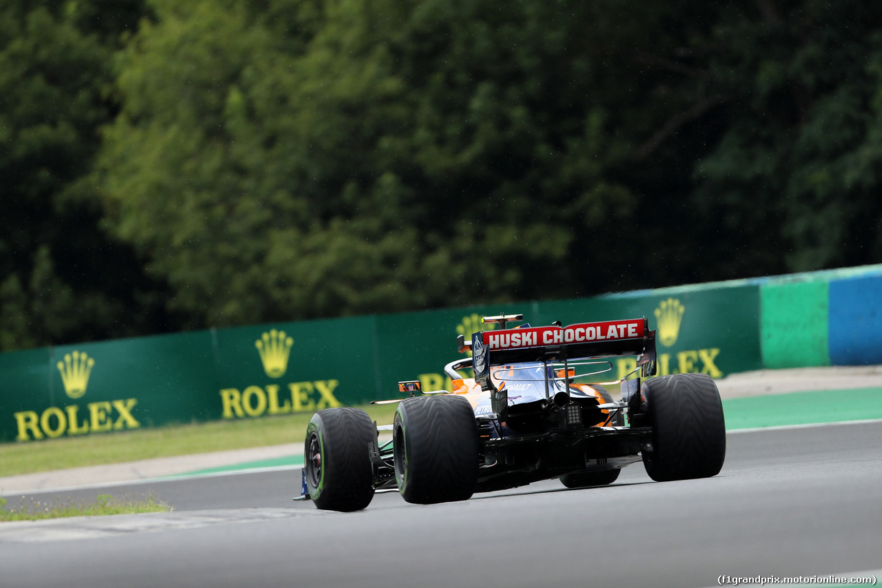 GP UNGHERIA, 02.08.2019 - Prove Libere 2, Lando Norris (GBR) Mclaren F1 Team MCL34