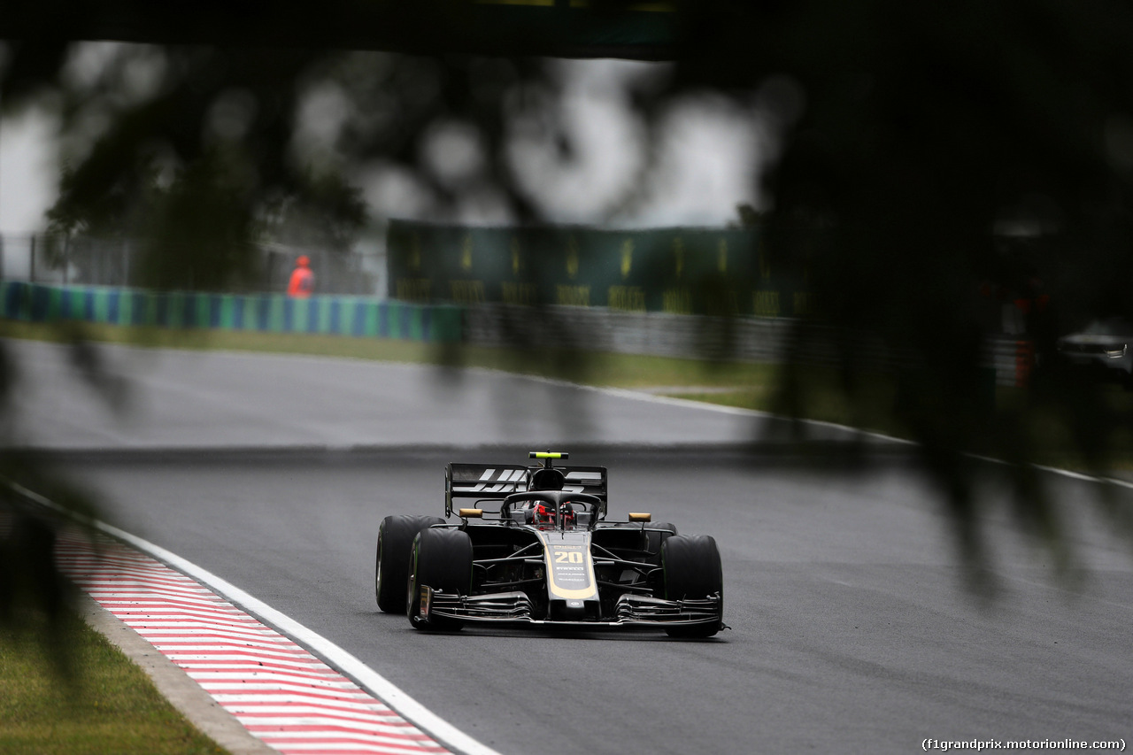 GP UNGHERIA, 02.08.2019 - Prove Libere 2, Kevin Magnussen (DEN) Haas F1 Team VF-19