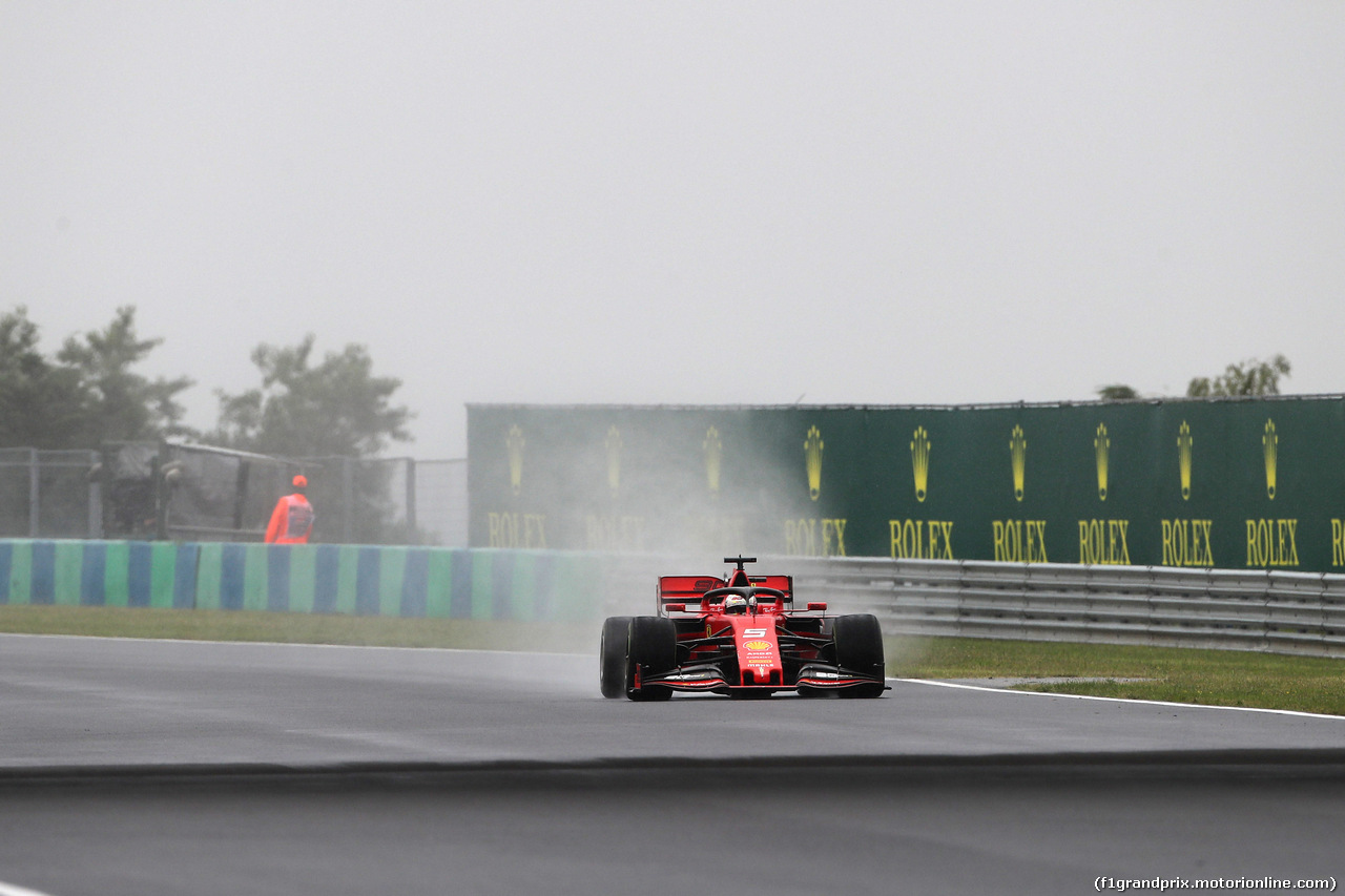 GP UNGHERIA, 02.08.2019 - Prove Libere 2, Sebastian Vettel (GER) Ferrari SF90