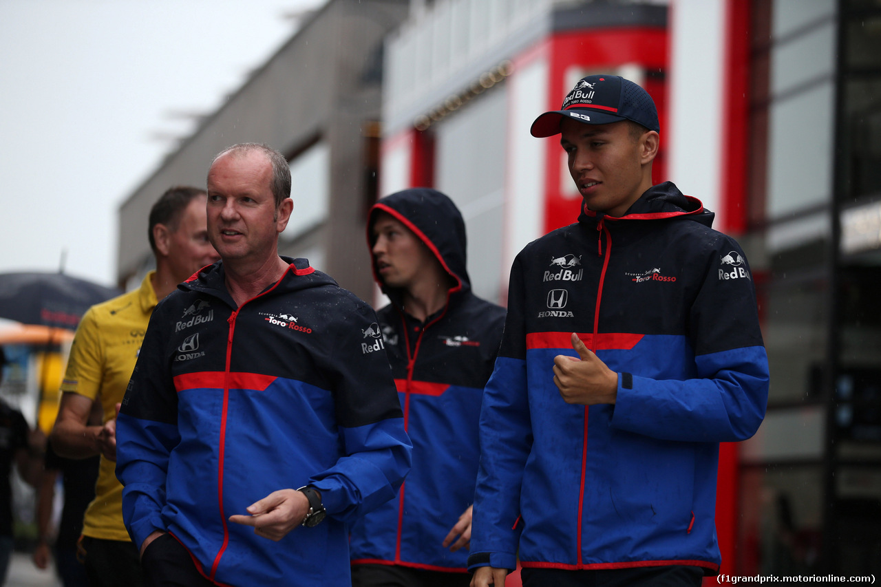 GP UNGHERIA, 02.08.2019 - Alexander Albon (THA) Scuderia Toro Rosso STR14