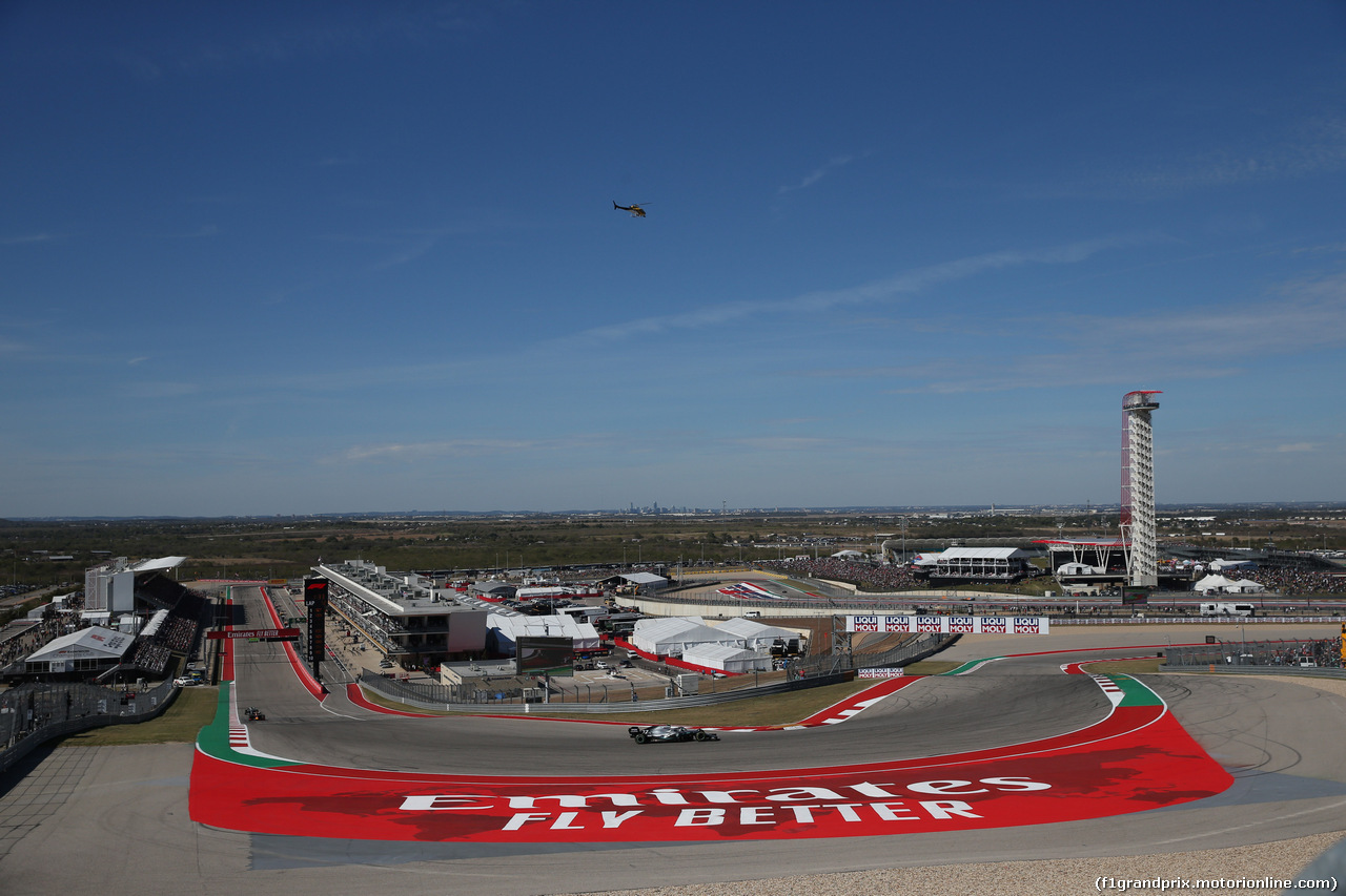 GP USA, 03.11.2019- Gara, Valtteri Bottas (FIN) Mercedes AMG F1 W10 EQ Power