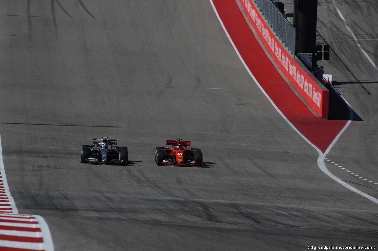 GP USA, 03.11.2019- Gara, Valtteri Bottas (FIN) Mercedes AMG F1 W10 EQ Power