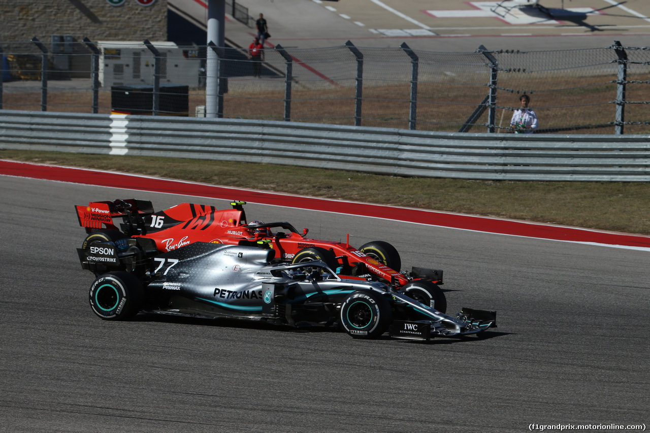GP USA, 03.11.2019- Gara, Valtteri Bottas (FIN) Mercedes AMG F1 W10 EQ Power