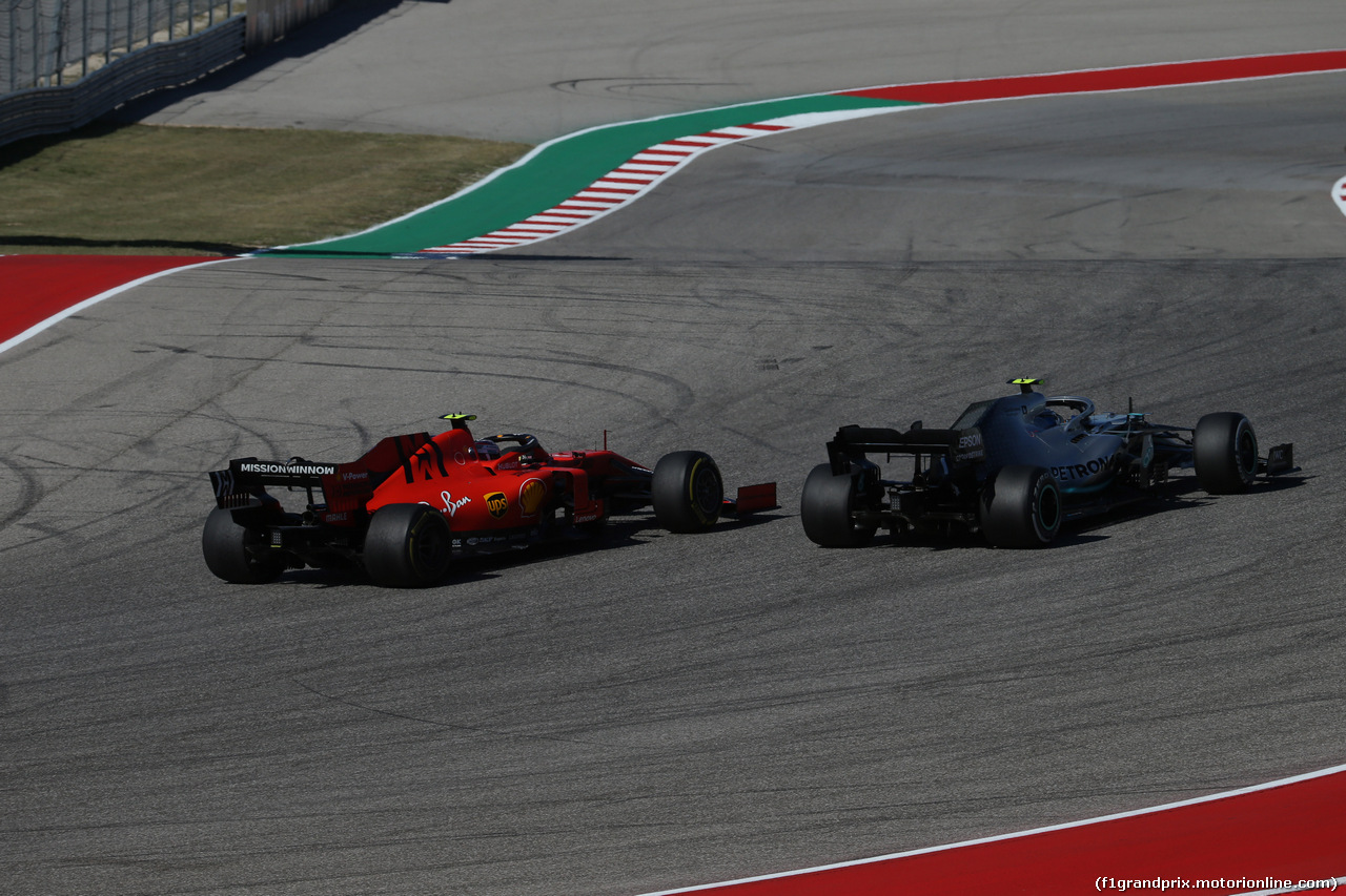 GP USA, 03.11.2019- Gara, Valtteri Bottas (FIN) Mercedes AMG F1 W10 EQ Power