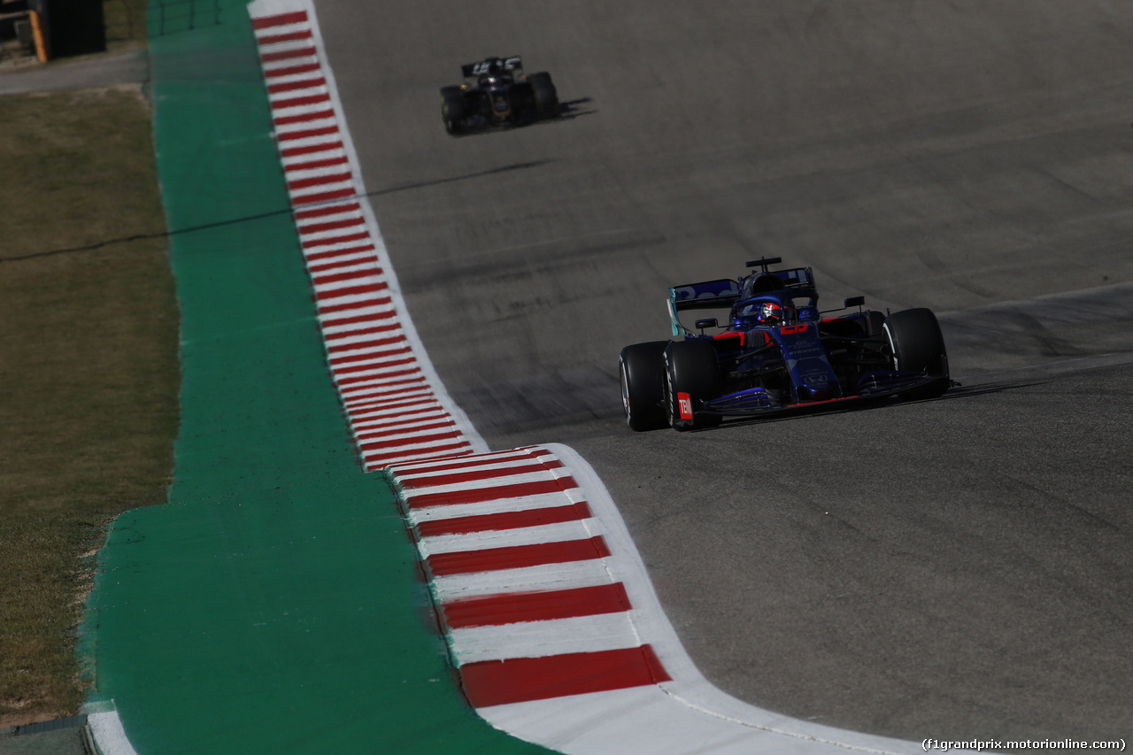 GP USA, 03.11.2019- Gara, Daniil Kvyat (RUS) Scuderia Toro Rosso STR14