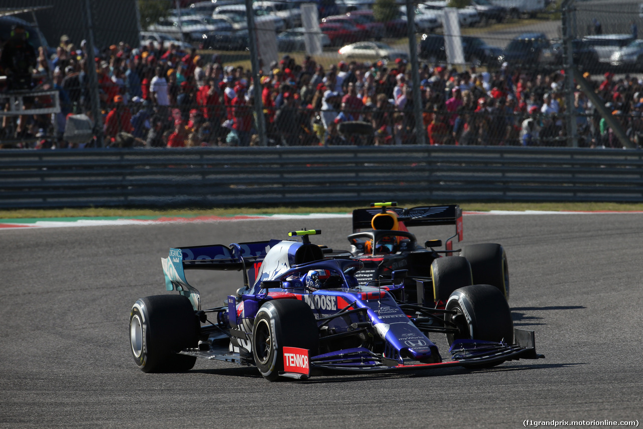 GP USA, 03.11.2019- Gara, Pierre Gasly (FRA) Scuderia Toro Rosso STR14