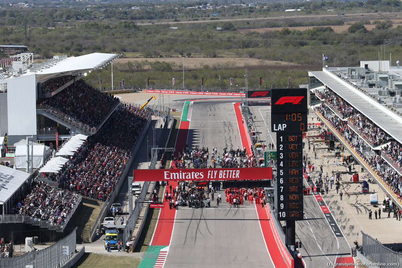 GP USA, 03.11.2019- partenzaing grid