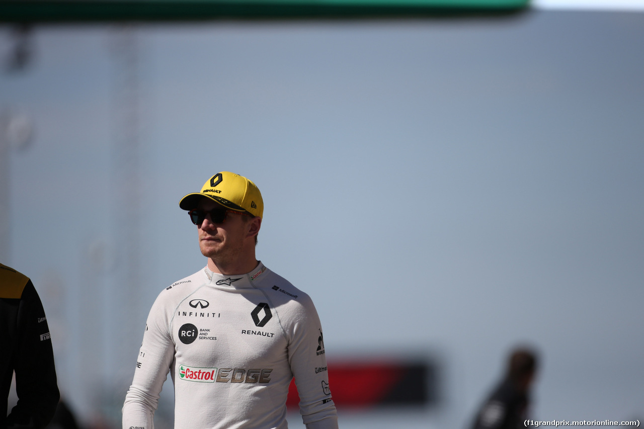 GP USA, 03.11.2019- Nico Hulkenberg (GER) Renault Sport F1 Team RS19
