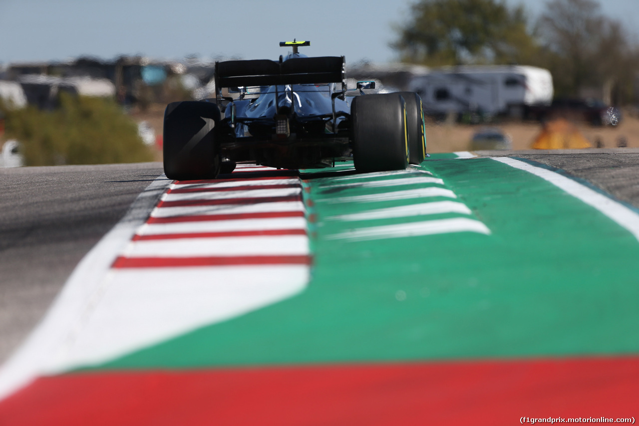 GP USA, 03.11.2019- Gara, Valtteri Bottas (FIN) Mercedes AMG F1 W10 EQ Power