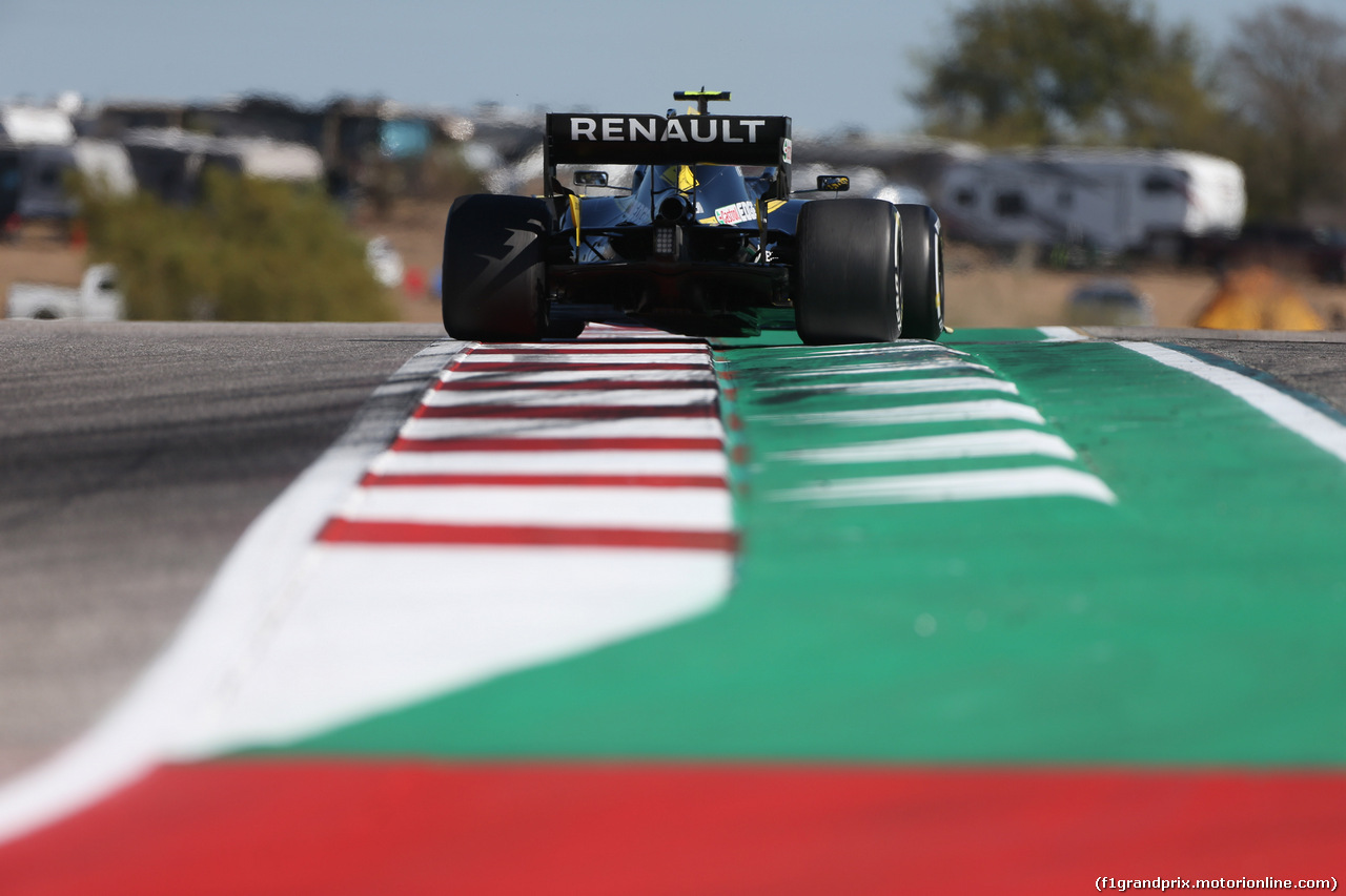 GP USA, 03.11.2019- Gara, Nico Hulkenberg (GER) Renault Sport F1 Team RS19