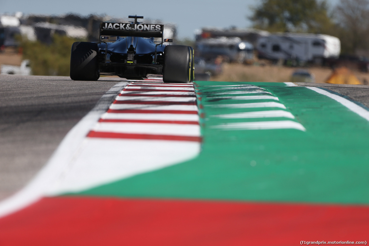GP USA, 03.11.2019- Gara, Romain Grosjean (FRA) Haas F1 Team VF-19